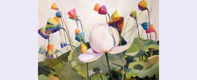 “The lotus flower blooms most beautifully from the deepest and thickest mud.”